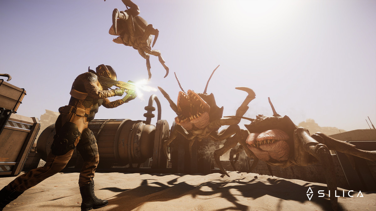 Silica Aliens vs Humans.